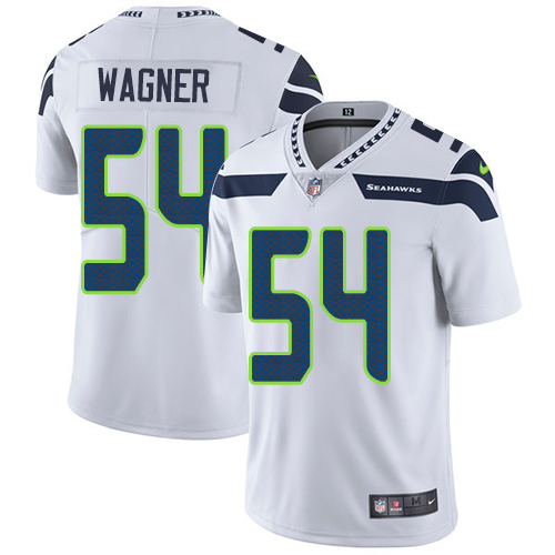 2019 Men Seattle Seahawks #54 Wagner white Nike Vapor Untouchable Limited NFL Jersey